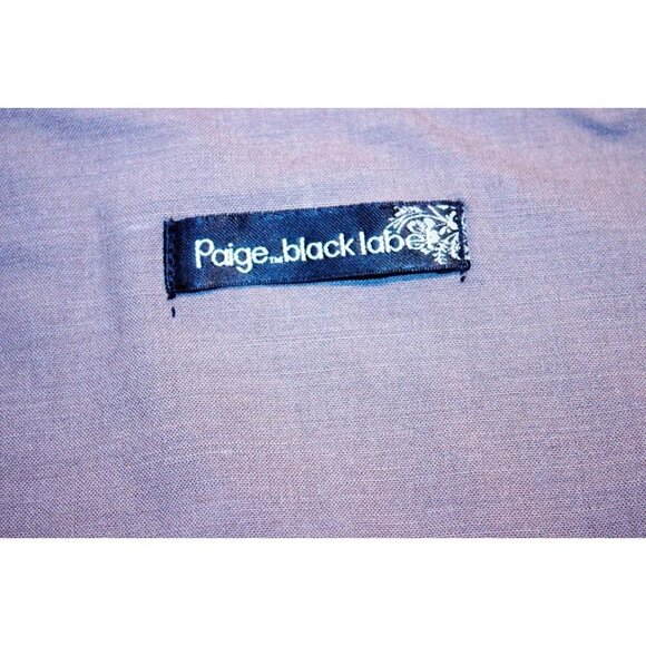 PAIGE Black Label VEST Metal CADOGEN Wool Blend Top ( L ) - Picture 4 of 4